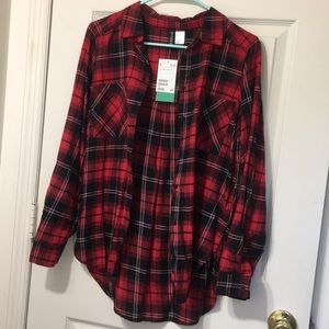 Divided Checkered Flannel in Size 2